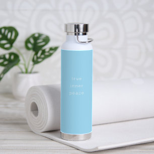 Wahre innere Ruhe Minimalistische Wasserflasche Trinkflasche