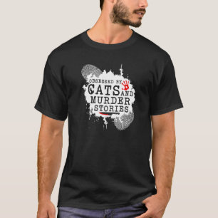 Wahre Kriminalität und Katzen Murter Geschichten, T-Shirt