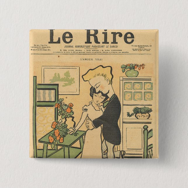 Wahre Liebe Button (Vorderseite)