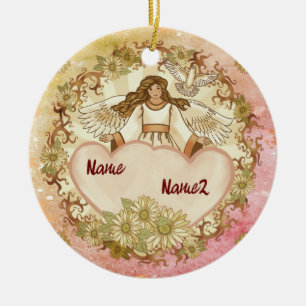 Wahre Liebe Engel Ornament