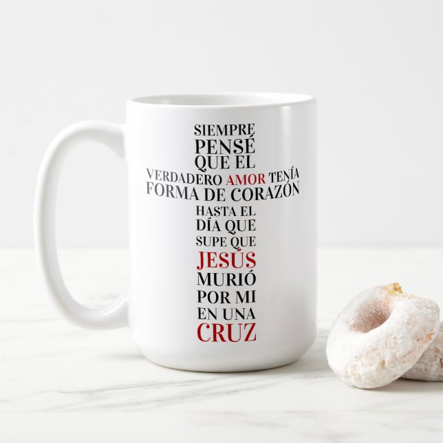Wahre Liebe Kaffeetasse (Mit Donut)