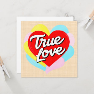 Wahre Liebe Karte