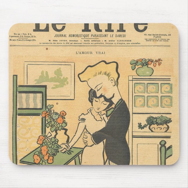 Wahre Liebe Mousepad (Vorne)