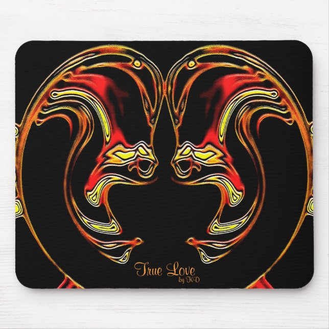 Wahre Liebe Mousepad (Vorne)