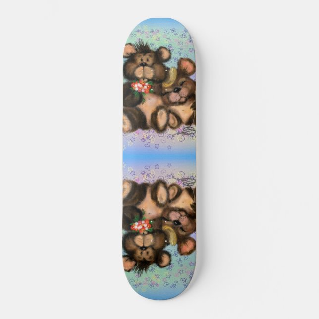 Wahre Liebe - Niedlich Skateboard (Vorderseite)