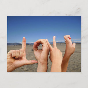 Wahre Liebe Postkarte