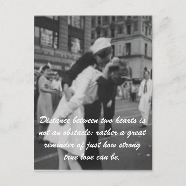 Wahre Liebe Postkarte (Vorderseite)