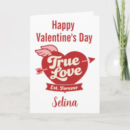 Wahre Liebe - Valentinstag Karte