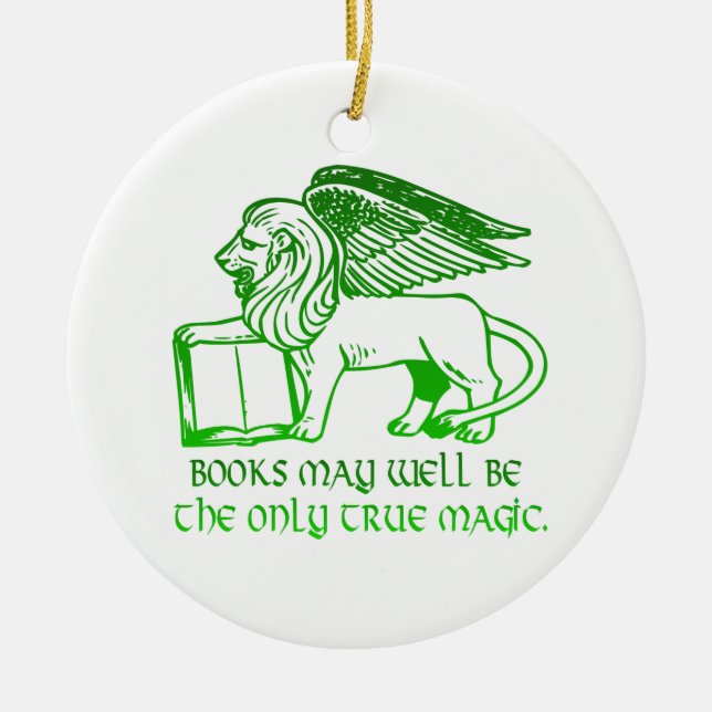 Wahre magische Verzierung Keramikornament (Vorne)