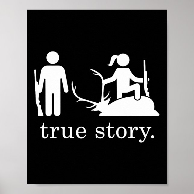 Wahre Story Jagd Poster (Vorne)