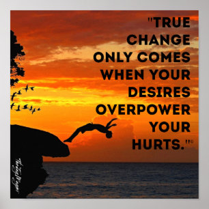 "Wahre Veränderung" Poster