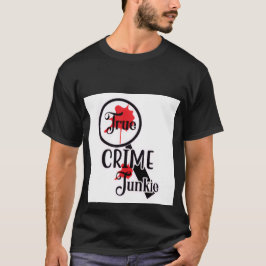 Wahre Verbrechen-Junkie Herren T-Shirt