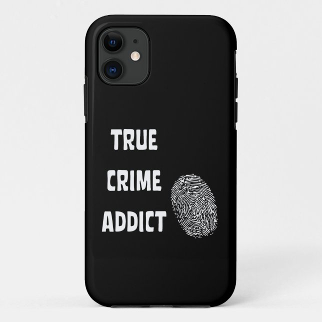 Wahre Verbrechenssüchtige Case-Mate iPhone Hülle (Rückseite)