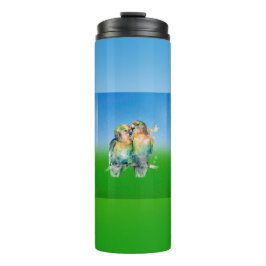 Wahre Zuhause und Leben Thermosbecher