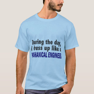 Während des Tages kleide ich oben wie T-Shirt
