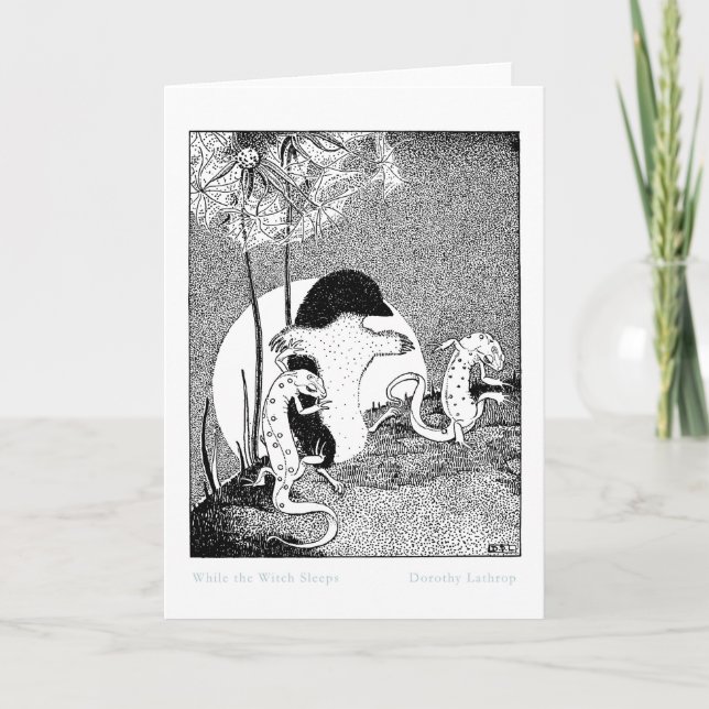 Während die Hexenkarte 1 Karte (Vorderseite)