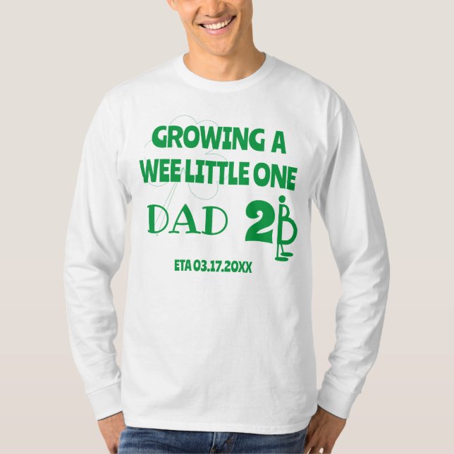 WÄHREND EINES NUR WENIG EINEN St Patricks Day VATE T-Shirt (Vorderseite)