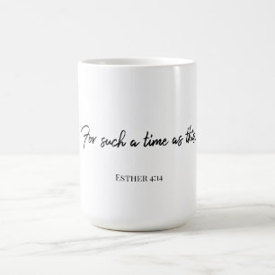 Während eines Zeitpunktes wie diese Inspirational Kaffeetasse