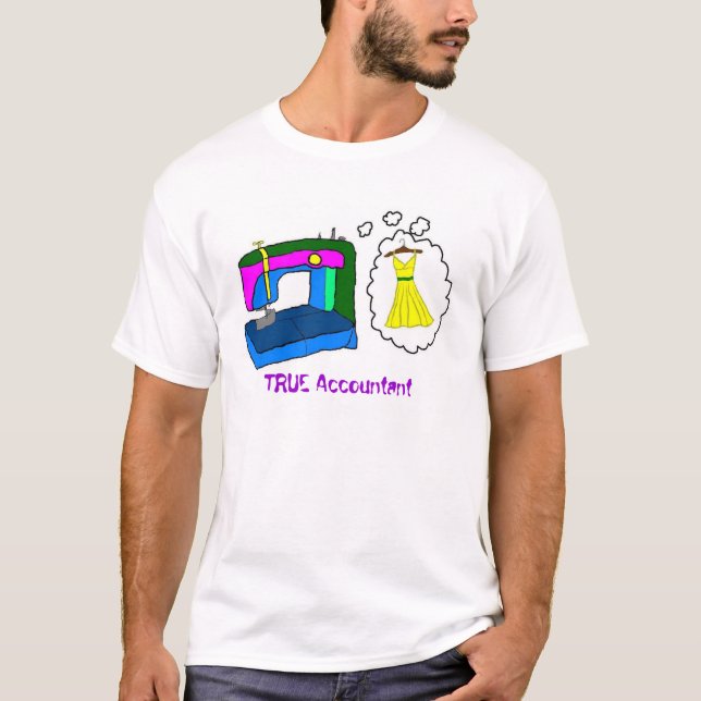 WAHRER Buchhalter T-Shirt (Vorderseite)