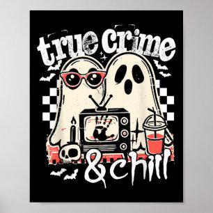 Wahrer Kriminalfall und chilliger lustiger Hallowe Poster
