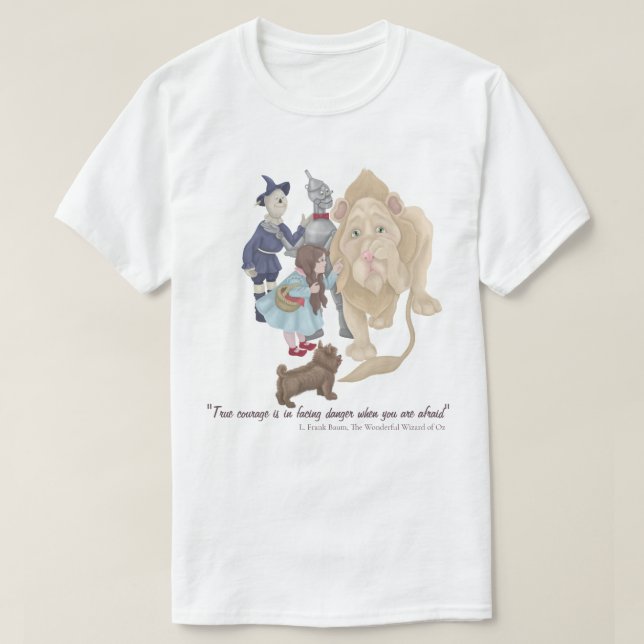 Wahrer Mut T-Shirt (Design vorne)