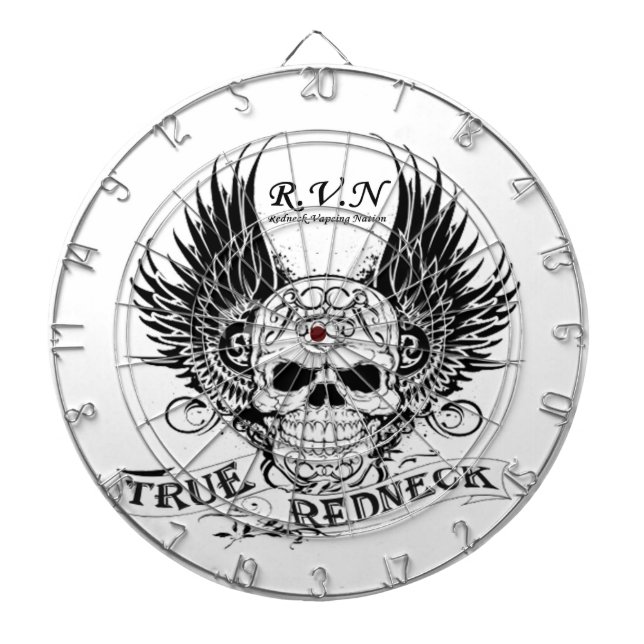 Wahrer Redneck Dartscheibe (vorne)