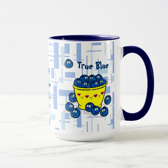 Wahres Blau Tasse (Rechts)