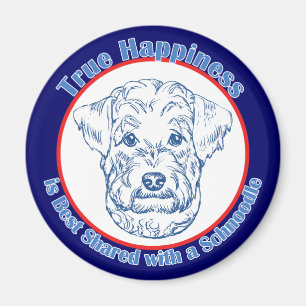 Wahres Glück mit einem Schnoodle Magnet