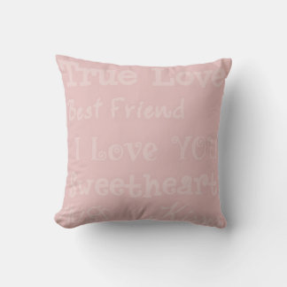 Wahres Kissen Liebe-Schatzevalentines Tages