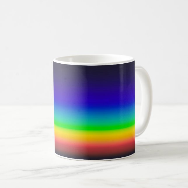 Wahres Solarspektrum Kaffeetasse (VorderseiteRechts)