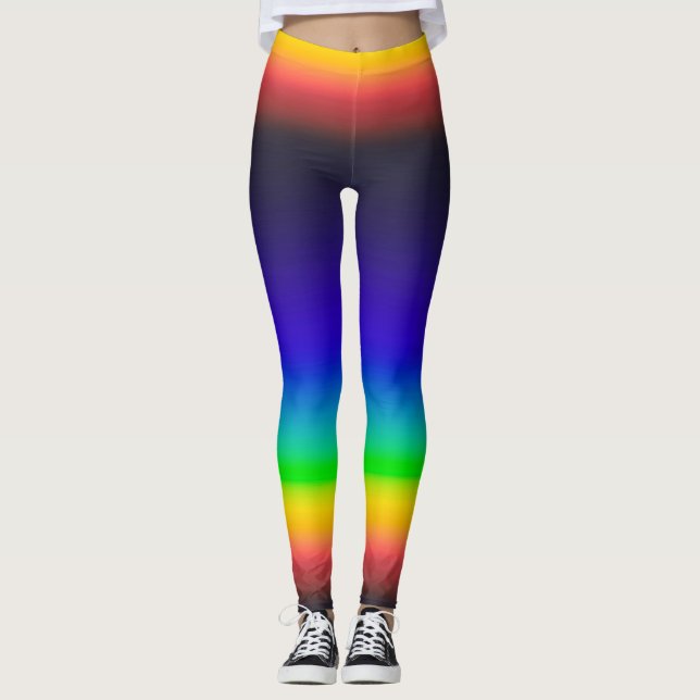 Wahres Solarspektrum Leggings (Vorderseite)