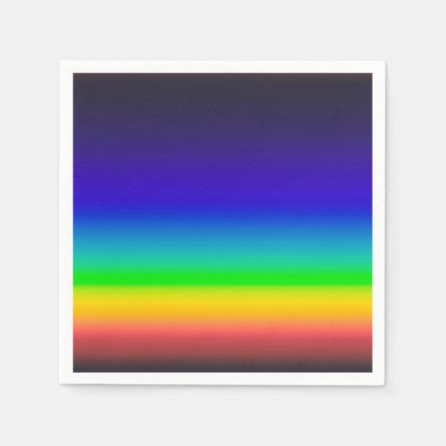 Wahres Solarspektrum Serviette (Vorderseite)