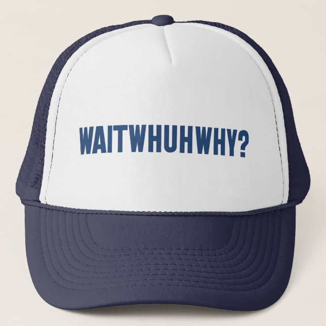 wahres Warum Truckerkappe (Vorderseite)