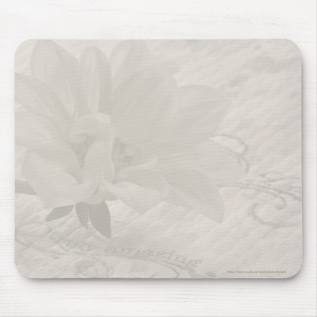 Wahrhaft Phantastisch Dahlia Mousepad (Vorne)