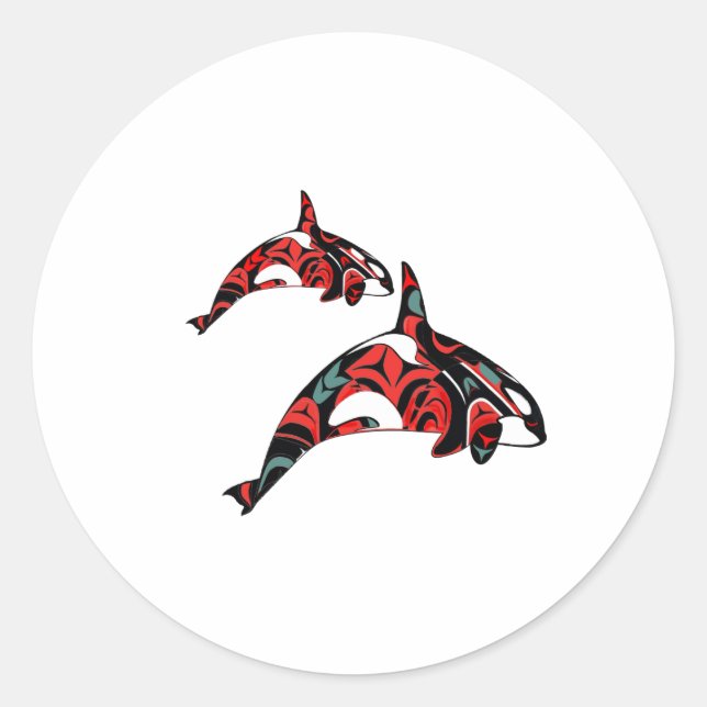 WAHRHEIT IN DER AUSRICHTUNG RUNDER AUFKLEBER (Vorderseite)