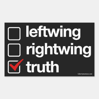 Wahrheit ist der Antwortsticker Rechteckiger Aufkleber