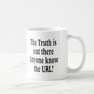 Wahrheit ist dort draussen tasse