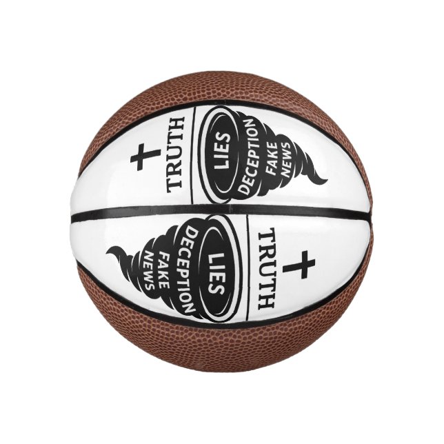 Wahrheit über Lügen Mini Basketball (Vorderseite)