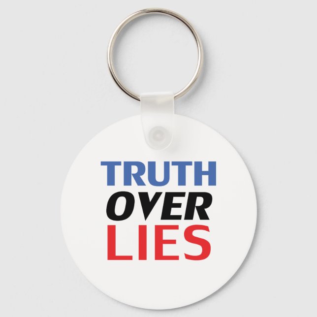 "Wahrheit über Lügen" Schlüsselanhänger (Vorderseite)