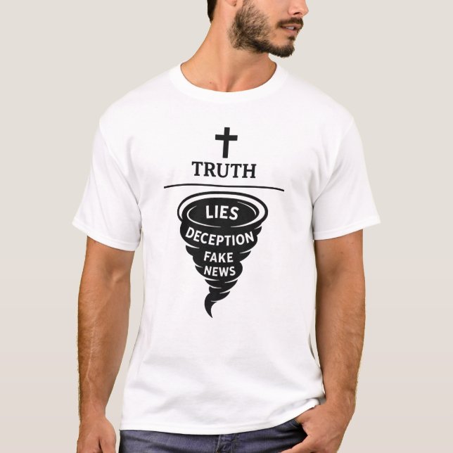 Wahrheit über Lügen T-Shirt (Vorderseite)