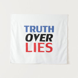 "Wahrheit über Lügen" Wandteppich