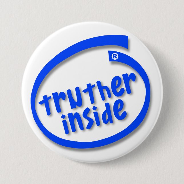 Wahrheitsanhänger im Innern Button (Vorderseite)