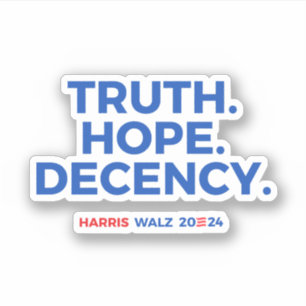 Wahrheitshoffen - Harris Walz 2024 Aufkleber