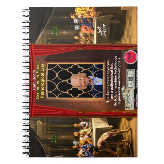 Wahrheitsstand Notizblock (Vorderseite)