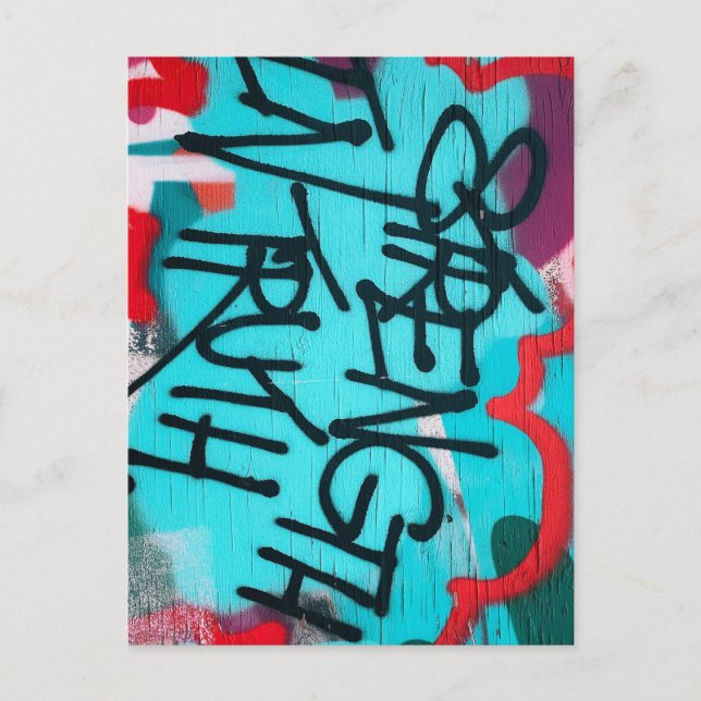 Wahrheitsstärke Postkarte (Vorderseite)