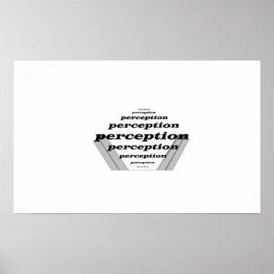 Wahrnehmung Poster