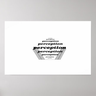 Wahrnehmung Poster