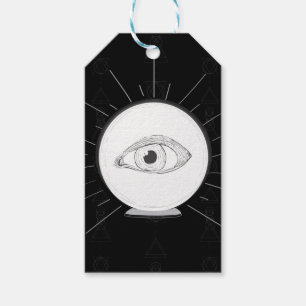 Wahrsager Auge Seher Esoterische Kristallkugel Geschenkanhänger