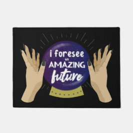 Wahrsager, psychisch, magisch fußmatte