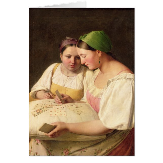 Wahrsagerei, 1842 (Vorne)